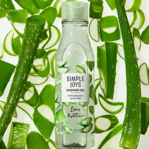 GEL DE DUCHA CON ALOE VERA ORGÁNICO SIMPLE JOYS LOVE NATURE