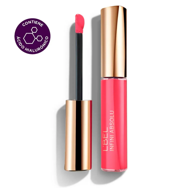 LABIAL LÍQUIDO ROSE ELEGANCE INFINI ABSOLU NO TRANSFER ÁCIDO HIALURÓNICO