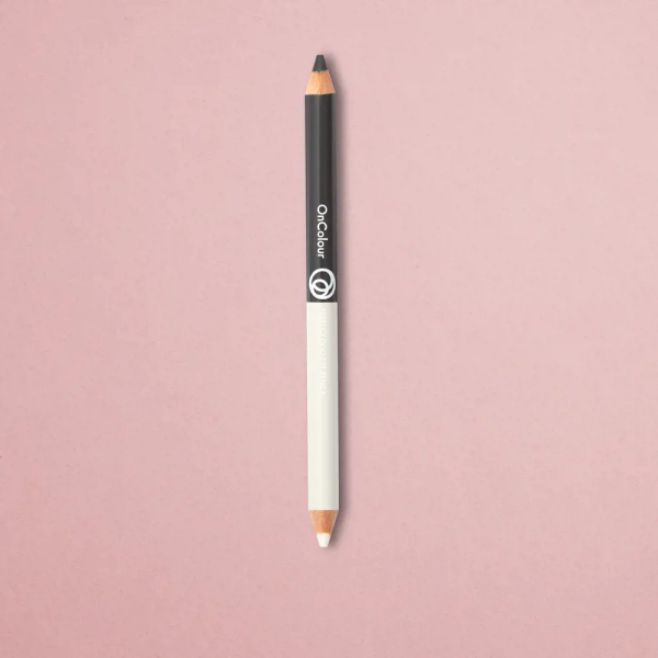 Lápiz Delineador de Ojos Perfect Duo OnColour GREY & WHITE LÁPIZ DELINEADOR DE OJOS PERFECT DUO ONCOLOUR - GREY & WHITE
