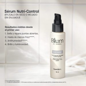 Serum Reparador de Puntas y Control Frizz Blum Nutri-Control SERUM REPARADOR DE PUNTAS Y CONTROL FRIZZ BLUM NUTRI-CONTROL